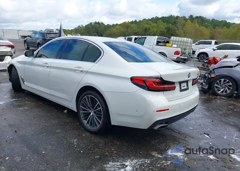 2021 BMW 530I из США, поврежденный, VIN WBA53BH05MCF29901